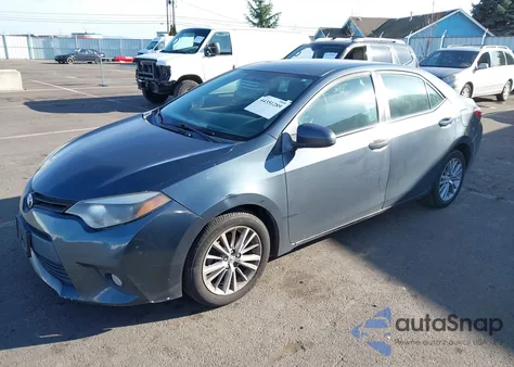 2014 Toyota Corolla Le Plus из США, поврежденный, VIN 5YFBURHE8EP100782